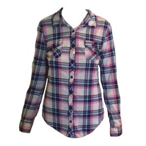 Button Up Long Sleeve Flannel